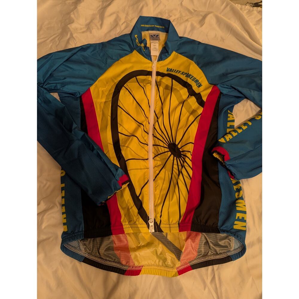 Voler Valley Spokesman Wind resistant Cycling Windbreaker Jacket Small USA Made